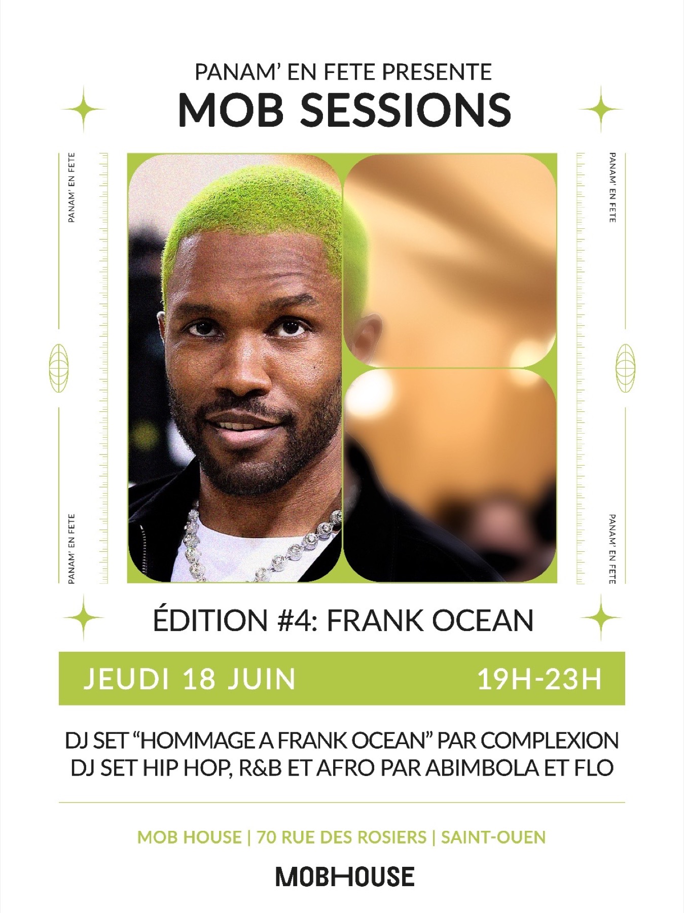 Frank Ocean MOB Session flyer